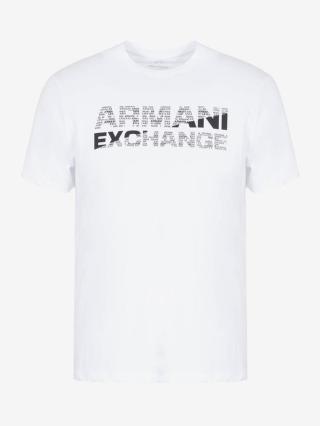Armani Exchange Triko Bílá