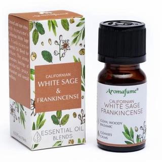 Aromafume Bílá šalvěj a Kadidlo směs 100% esenciálních olejů 10 ml - 10 ml
