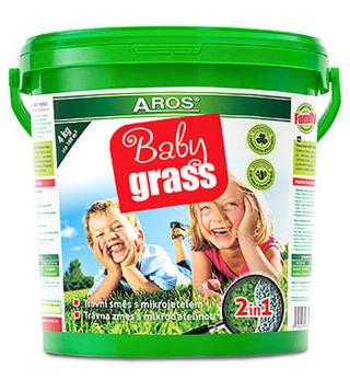 AROS travní směs BABY GRASS kbelík FAMILY