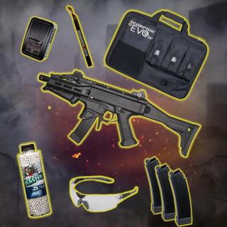 ASG Startovací Set Premium - Scorpion EVO 3 ATEK