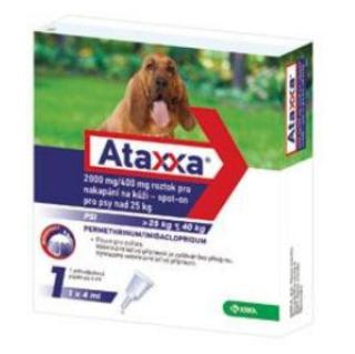 ATAXXA Spot-on Dog XL 2000mg/400mg 1x4 ml