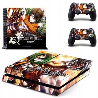 Attack On Titan PS4 Samolepky Play station 4