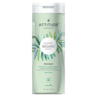 ATTITUDE šampon Super Leaves s detoxikačním účinkem, vyživující pro suché a poškozené vlasy 473ml