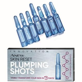 Avon Vyplňující pleťové ampulky Anew Skin Reset Plumping Shots 7 x 1,3 ml