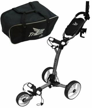 Axglo TriLite SET Grey/White Manuální golfové vozíky