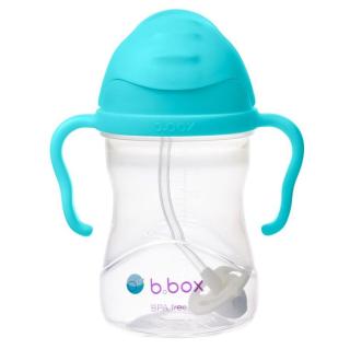 B.BOX Hrneček s brčkem aqua 6m+ 240 ml