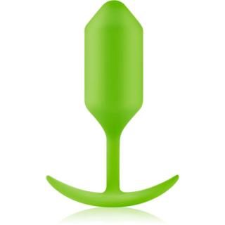 B-Vibe Snug Plug 3 anální kolík green 12,9 cm