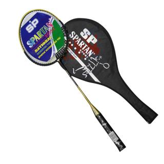 Badmintonová raketa SPARTAN JIVE  zlatá