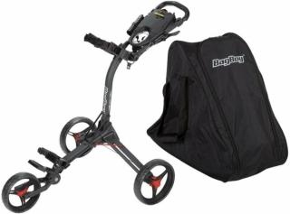 BagBoy Compact C3 SET Black/Red Manuální golfové vozíky