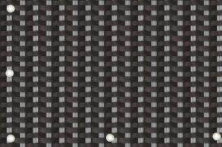 Balkonová ratanová zástěna s očky LATVIA, černá/šedá, výška 100 cm šířka různé rozměry 750 g/m2 MyBestHome Rozměr: 100x200 cm
