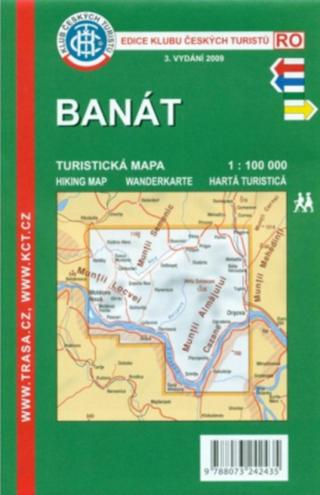 Banát 1:100 000 - Turistická mapa KČT