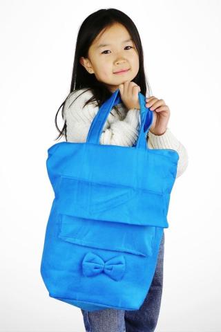 Barevný batoh pro děti - Junior, Modrá