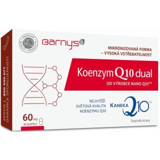 Barny's Koenzym Q10 kapsle pro podporu krevního oběhu a kognitivních funkcí 30 cps