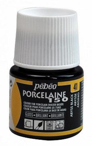 Barva na porcelán Porcelaine 45ml – 41 černá abyss