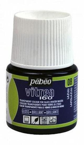 Barva na sklo Vitrea 45ml – 08 modrá lazuli