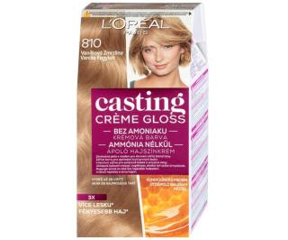 Barvící krém bez amoniaku Loréal Casting Créme Gloss - 810 vanilková zmrzlina - L’Oréal Paris