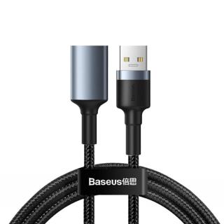 BASEUS Cafule nabíjecí / datový kabel USB 3.0 samec na USB 3.0 samice 2 A 1 m CADKLF-B0G, šedá