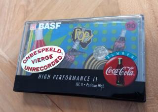 Basf 90 Coca Cola Kazeta magnetofonová