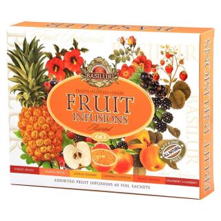 BASILUR Fruit Infusions dárková kolekce čajů 60 sáčků