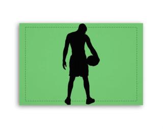 Basketbal Fotoobraz 60x40 cm malý