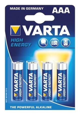 Baterie Varta Micro LR 03/AAA, 1,5 V, 4 ks