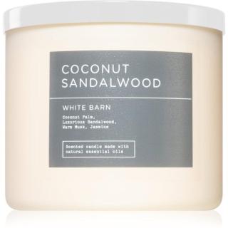 Bath & Body Works Coconut Sandalwood vonná svíčka 411 g
