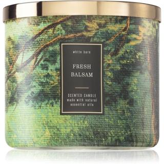 Bath & Body Works Fresh Balsam vonná svíčka I. 411 g