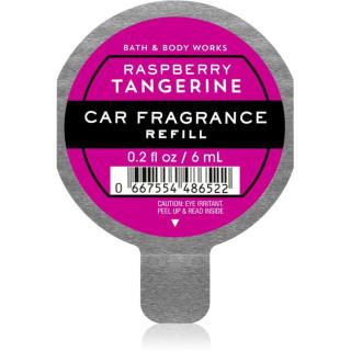 Bath & Body Works Raspberry Tangerine vůně do auta náhradní náplň 6 ml