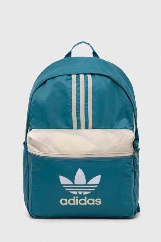 Batoh adidas Originals tyrkysová barva, velký, vzorovaný