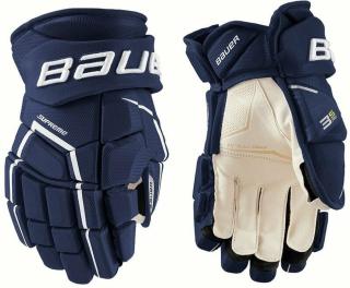 Bauer Hokejové rukavice S21 Supreme 3S Pro SR 15 Černá