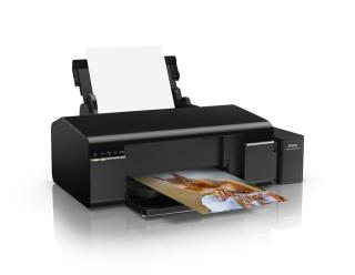 BAZAR - EPSON tiskárna ink EcoTank L805, A4, 38ppm, USB, Wi-Fi, Foto tiskárna,  6ink, 3 roky záruka po reg. - Poškozený