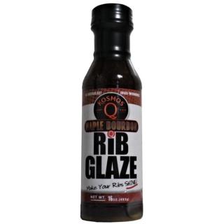 BBQ grilovací omáčka Maple Bourbon Rib glaze 453g