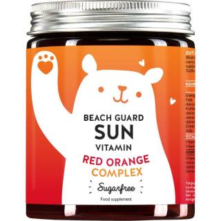 Bears With Benefits Beach guard sun vitamin žvýkací medvídci pro pobyt na slunci 60 ks