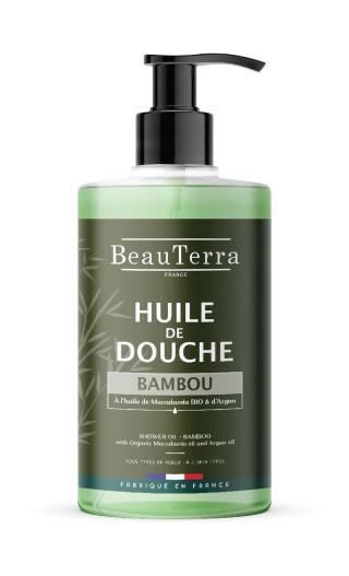 BeauTerra Sprchový olej Bambus 750 ml