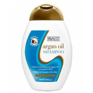 Beauty Formulas Šampon s arganovým olejem pro normální až suché vlasy  250 ml