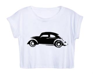 Beetle Dámské tričko Organic Crop Top