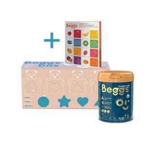 Beggs 3 Batolecí mléko box 3x800 g + pexeso