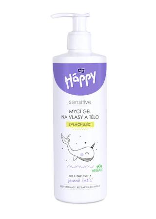 BELLA HAPPY Baby gel mycí na vlasy a tělo 400 ml