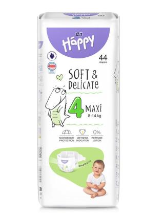 BELLA HAPPY Baby Pleny jednorázové Maxi 8-14 kg 44 ks