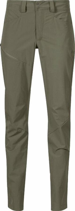 Bergans Outdoorové kalhoty Vandre Light Softshell Pants Women Green Mud 36