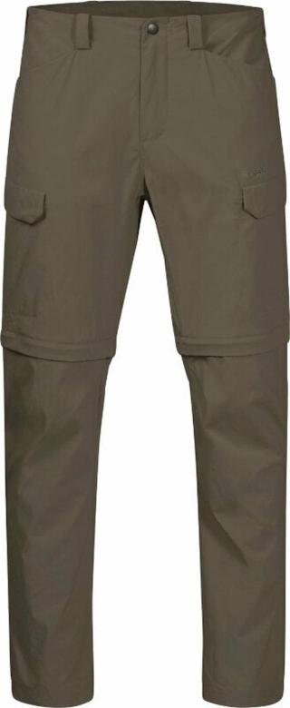 Bergans Utne ZipOff Pants Men Green Mud/Dark Green Mud S Outdoorové kalhoty