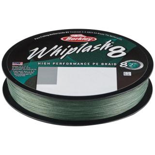 Berkley splétaná šňůra whiplash 8 green - 0,06 mm 10,7 kg 300 m