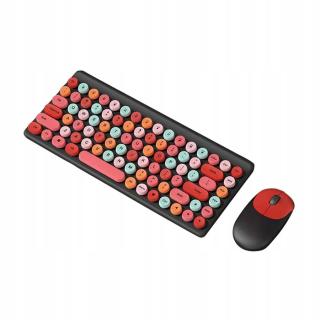 Bezdrátová mechanická sada barevných klávesnic