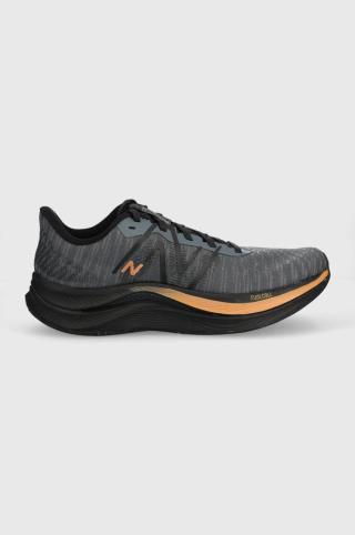 Běžecké boty New Balance FuelCell Propel v4 šedá barva