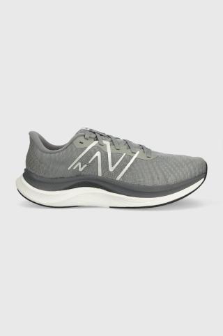 Běžecké boty New Balance FuelCell Propel v4 šedá barva