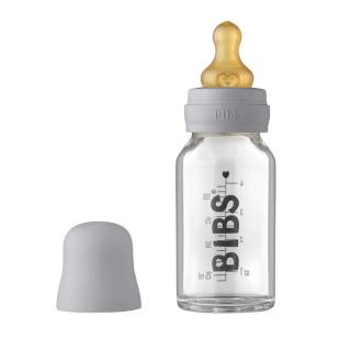 BIBS Láhev skleněná Baby Bottle 110 ml, Cloud