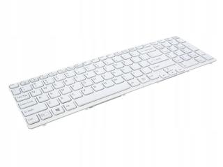 Bílá klávesnice pro Sony SVE1511L1EW SVE1511M1EB