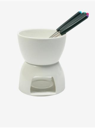 Bílá porcelánová sada na fondue White Basics Maxwell & Williams