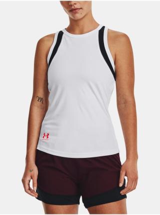 Bílé dámské sportovní tílko Under Armour Pro Tank