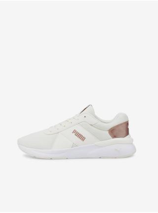 Bílé dámské tenisky Puma Rose Raw Metallics